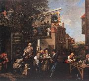 HOGARTH, William Soliciting Votes s France oil painting reproduction